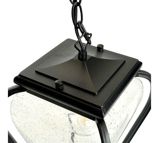 Светильник садово-парковый FERON PL745 на цепочке 60W E27 230V, черный, 51276