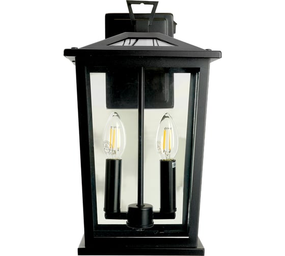Светильник садово-парковый FERON PL751 на стену вниз 60W E14 230V, черный, 51279