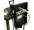 Светильник садово-парковый FERON PL751 на стену вниз 60W E14 230V, черный, 51279 6