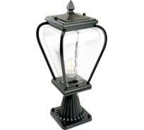 Светильник садово-парковый FERON PL744 на постамент 60W 230V E27, черный, 51275