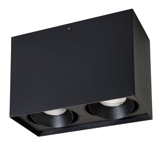 Светильник Arlight SP-CUBUS-S100x200BK-2x11W Warm White 40deg 023085 Аркон 1
