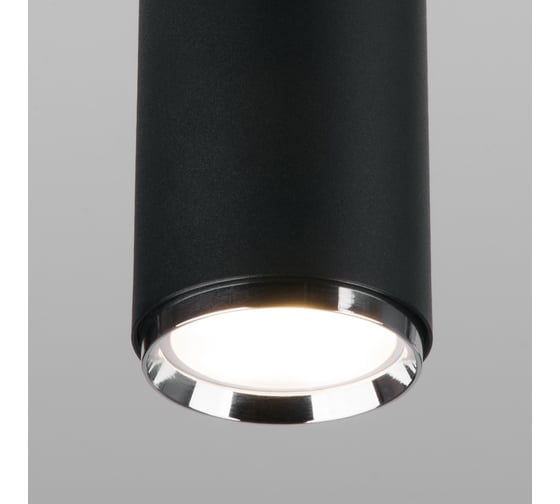 Потолочный светильник Elektrostandard Svit, черный, хром GU10 MRL 1013 a048166