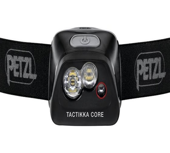 Светодиодный налобный фонарь Petzl Tactikka Core черный, 450 лм, аккумулятор E099HA00