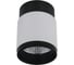 Накладной светодиодный светильник iLEDEX Delta 1955-10W-3000K-36 BK+WH 1