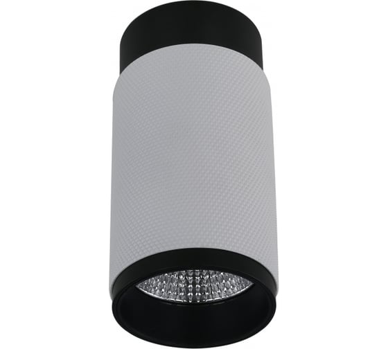 Накладной светодиодный светильник iLEDEX Delta 1954-10W-3000K-36 BK+WH