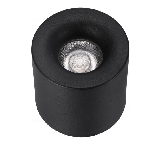 Накладной светодиодный светильник iLEDEX Metrica 108-7W-D80-4000K-24DG-BK