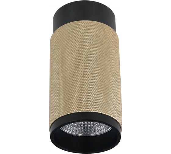 Накладной светодиодный светильник iLEDEX Delta 1954-10W-3000K-36 BK+BR