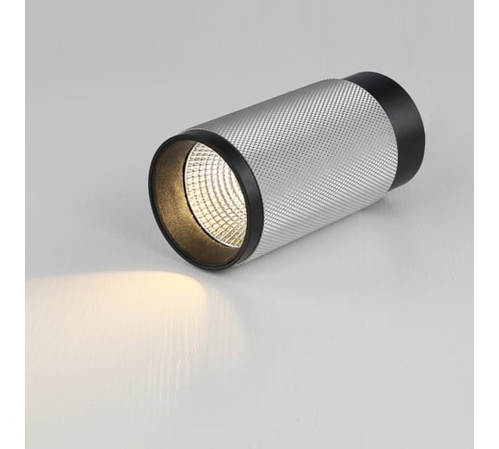 Накладной светодиодный светильник iLEDEX Delta 1954-10W-3000K-36 BK+SL