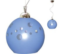 Светильник ЭЛЕТЕХ Поинт НСБ 72-60 М55 голубой матовый /трос /корпус металлик ИУ 1005251243