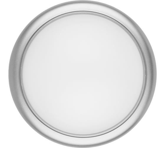 Светильник накладной LED ДПО TDM ELECTRIC Антарес 15Вт 6500К круг 180x66 мм мат.серебро IP54 TDM SQ0354-0027