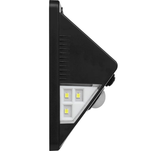 Светильник настенный TDM ELECTRIC "Феникс 2" на солн. батарее с датч. движ., 2 Вт, IP65, пластик, черн., TDM SQ0330-0177