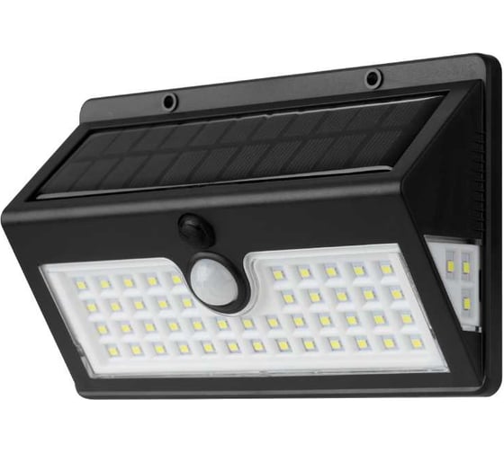 Светильник настенный TDM ELECTRIC "Феникс 2" на солн. батарее с датч. движ., 2 Вт, IP65, пластик, черн., TDM SQ0330-0177