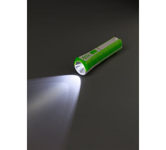 Фонарь TDM ELECTRIC Радуга 4 аккум., 1 Вт SMD + 5 SMD, 28 лм, Li-Ion 2,8 А ч, 230 В, зеленый, Народная SQ0350-0204