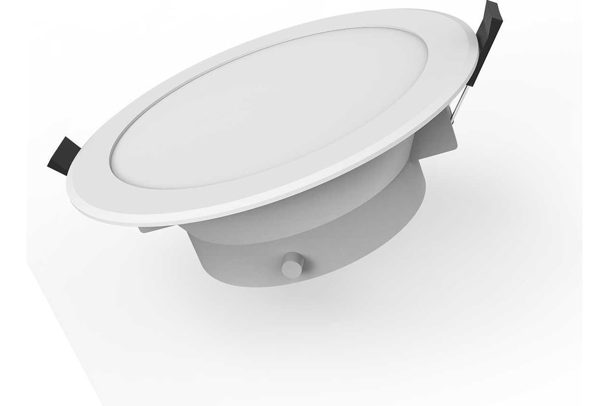 Светильник Gauss Basic Downlight круг 9W 720lm 4000K 210-240V IP54 ...