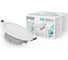 Светильник Gauss Basic Downlight круг 5W 400lm 4000K 210-240V IP54 90x44 белый LED 9033420205 5