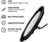 Складской светильник LED Wolta 100Вт 10000лм 5700K IP65 UFO-100W/02 5