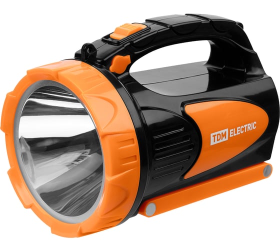 Фонарь светодиодный прожектор TDM ELECTRIC 14, аккумуляторный, 5 Вт LED+21 SMD, 1150 лм, SLA 2,5 А*ч, 230 В, TDM SQ0350-0103
