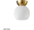 Потолочный светильник iLAMP Mono C6079-1 GD+WH 2