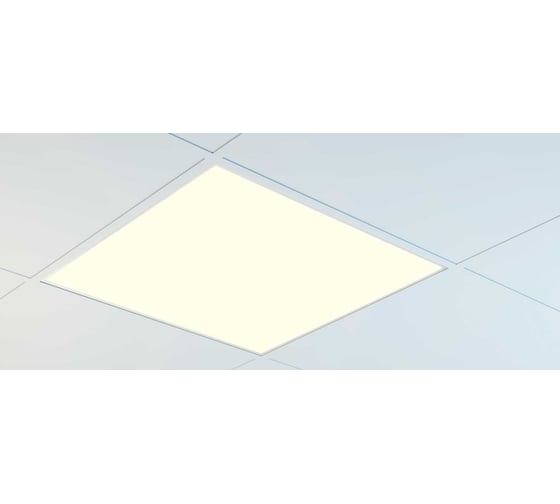 Светильник IPRO арм26 40вт 230в 595x595x26мм 3000к 13846
