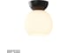 Потолочный светильник iLAMP Mono C6079-1 BK+WH 1