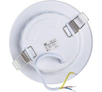 Светильник IEK ДВО 1612, LED, белый, круг, 9Вт, 3000К, IP20 LDVO0-1612-09-3000-K01 16523768