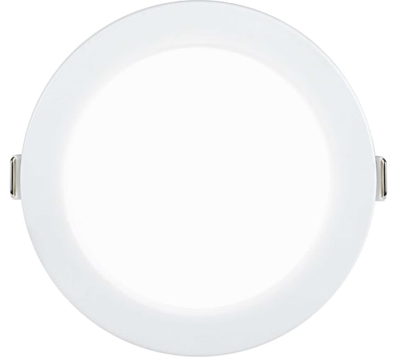 Светильник IEK ДВО 1612, LED, белый, круг, 9Вт, 4000К, IP20 LDVO0-1612-09-4000-K01