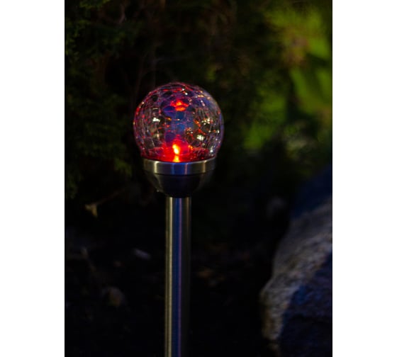 Светодиодный светильник-фонарь Artstyle с солнечной батареей CL-S03RGB