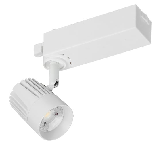 Трековый светильник IEK 102 PRO, LED, 18Вт, 4000K, 24 градуса, белый LDSK-0-102-18-4000-K01 1