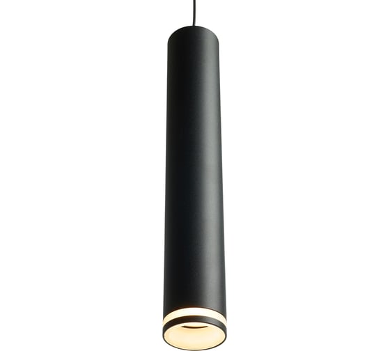 Светильник потолочный FERON ML1008 Barrel LUNA levitation на подвесе MR11 35W 230V, черный 40x250 , 51377