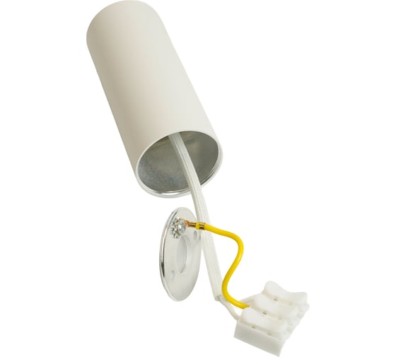 Светильник потолочный FERON ML101 Barrel MR11 GU10 35W 230V, белый + золото, 51378