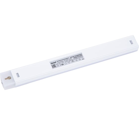 Светильник светодиодный для мебели Uniel ULM-F60-1W/4000K/RECH SENSOR IP20 WHITE UL-00011954