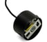 Светильник потолочный FERON ML1018 Barrel levitation на подвесе MR11 35W 230V, черный + золото 40x250 , 51387 9