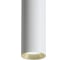 Светильник потолочный FERON ML1018 Barrel levitation на подвесе MR11 35W 230V, белый + золото 40x250 , 51386 3