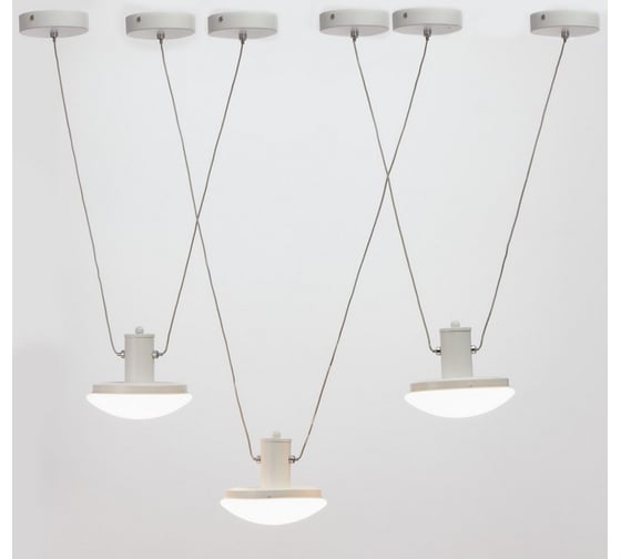 Светильник BayerLux 74627/1 LED 54Вт 3000-6000К диммер белый 105х18х50 см 4941587
