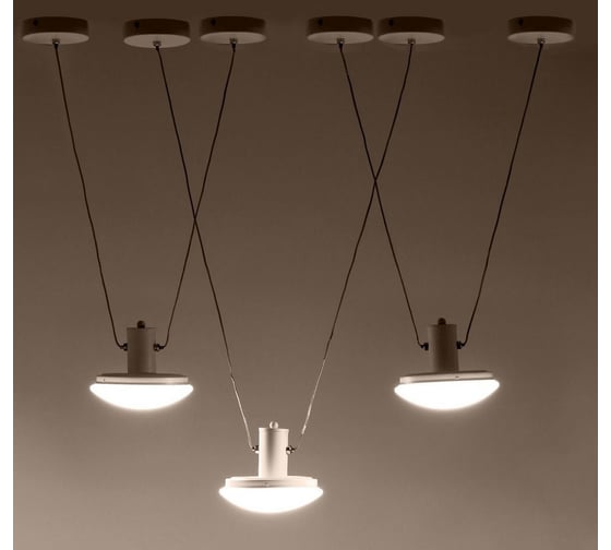 Светильник BayerLux 74627/1 LED 54Вт 3000-6000К диммер белый 105х18х50 см 4941587