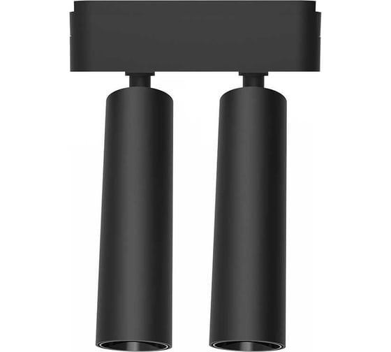 Трековый светодиодный светильник Jazzway MTR16 2016 2X8Вт 3000K 24 град BL (чёрный) IP20 низковольтный 5056534 1