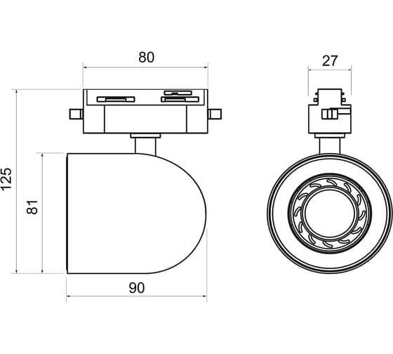 Потолочный светильник Elektrostandard Ogma, белый GU10 MRL 1005 a047371