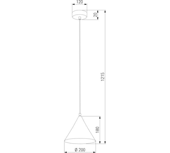 Светильник садово-парковый со светодиодами Elektrostandard Bevel 35184/H черный a068472