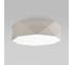 Потолочный светильник TK Lighting с тканевым абажуром 6195 Kantoor Nature белый a059803 1