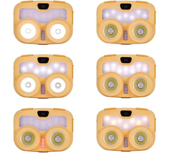 Фонарь налобный CLAYMORE Heady3 цвет Yellow CLC-500YE