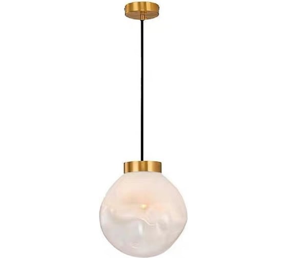 Подвесной светильник iLAMP PEAR 8648P/L GL-WH 1