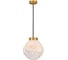 Подвесной светильник iLAMP PEAR 8648P/L GL-WH 1