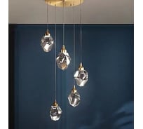 Подвесной светодиодный светильник iLEDEX OXYGEN 9701P/5R BR