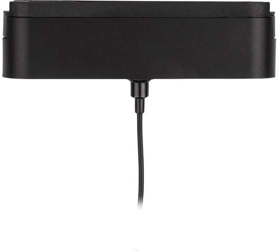 Трековый светодиодный светильник Jazzway MTR16 2408P-1м 8Вт 3000K 24 град BL (чёрный) IP20 низковольтный 5056770