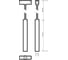 Трековый светодиодный светильник Jazzway MTR16 2416P-1м 16Вт 3000K 24 град BL (чёрный) IP20 низковольтный 5056817 5