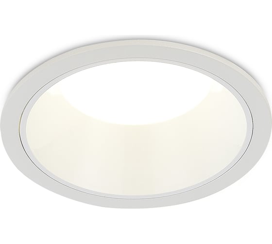 Светильник встраиваемый ST LUCE белый LED 1*12W 4000K 1 080Lm Ra80 120 IP20 D105xH50 100-240V ST755.548.12