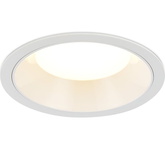 Светильник встраиваемый ST LUCE белый LED 1*18W 3000K 1 620Lm Ra80 120 IP20 D160xH60 100-240V ST755.538.18