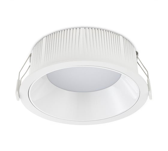 Светильник встраиваемый ST LUCE белый LED 1*18W 3000K 1 620Lm Ra80 120 IP20 D160xH60 100-240V ST755.538.18