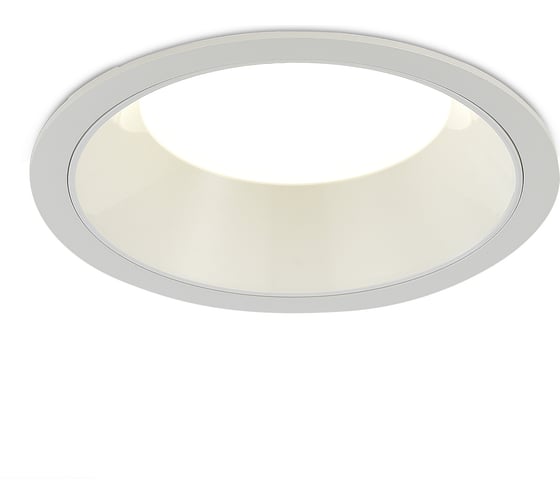 Светильник встраиваемый ST LUCE белый LED 1*18W 4000K 1 620Lm Ra80 120 IP20 D160xH60 100-240V ST755.548.18