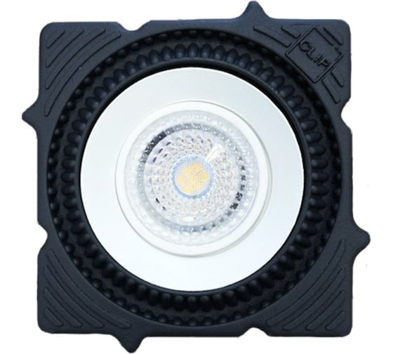Светильник встраиваемый светодиодный ST LUCE в натяжной ПВХ потолок белый LED 1*7W 3000K 560Lm Ra80 60 IP20 ST753.538.07